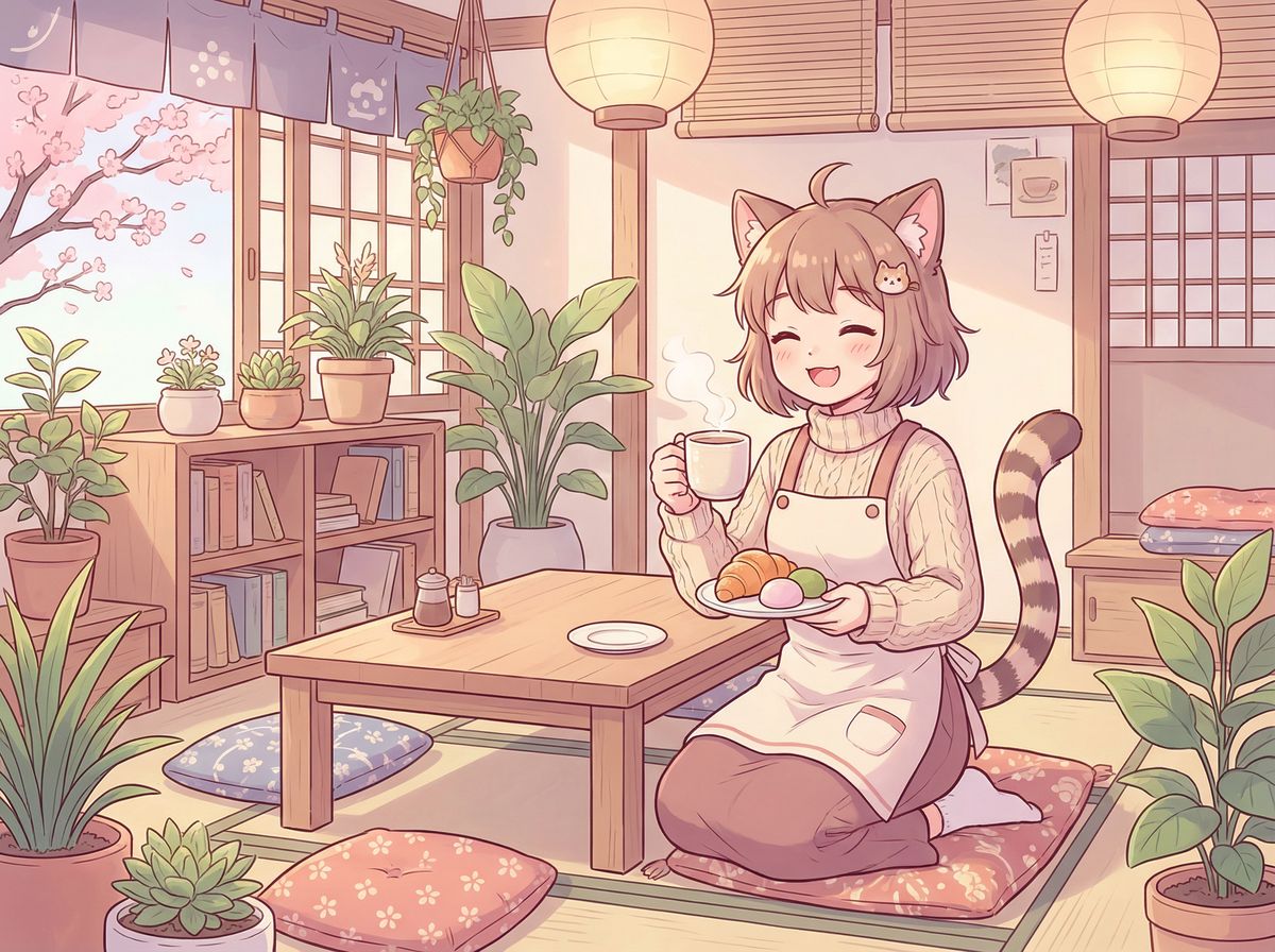 精神小妹动漫-猫娘咖啡日记